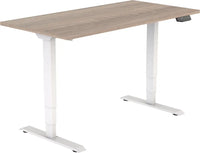 Elektrisch Bureau Dsq Euro 160X80Cm Wit Ral 9016 / Robson Eiken Bureaus