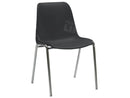 Kantinestoel Ks04 Antraciet Kantinestoelen