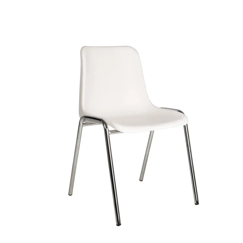 Kantinestoel N01 Wit