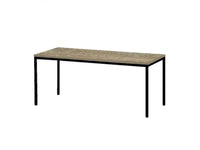 Kantinetafel Tabl 140X80Cm Zwart Ral 9005 / Robson Eiken Bureaus