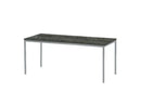 Kantinetafel Tabl 160X80Cm Aluminium Ral 9006 / Logan Eiken Bureaus