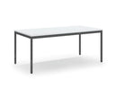 Kantinetafel Tabl B 180X90 Cm Zwart Hamerslag / Lichtgrijs Bureaus