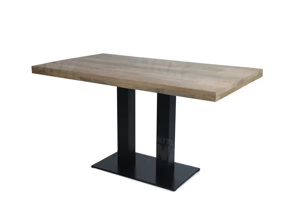 Kantinetafel TABL W Naturel blad, rechthoek, 120x80 cm
