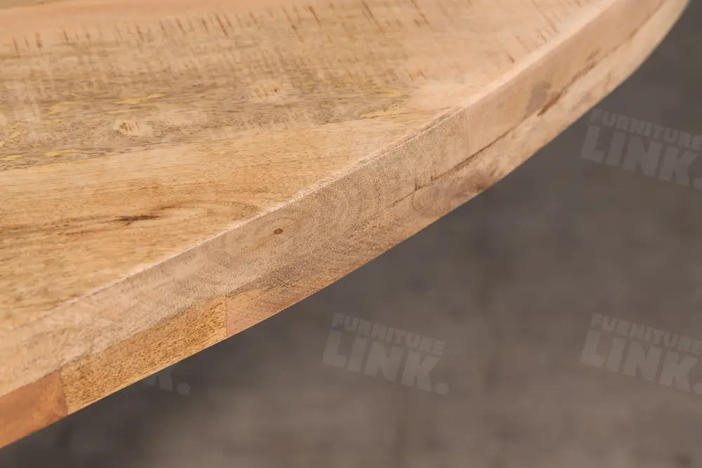 Kantinetafel TABL W, Naturel rond blad, 70 cm