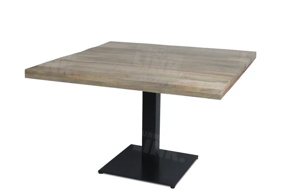 Kantinetafel TABL W, Naturel vierkant blad, 80x80 cm