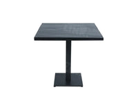 Kantinetafel Tabl W Vierkant 120X120 Cm Zwart / Bureaus