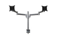 Monitor Arm Tov M-Sky Dubbel Aluminium Ral 9006 Accessoires