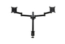 Monitor Arm Tov M-Sky Dubbel Zwart Ral 9005 Accessoires