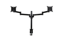 Monitor Arm Tov M-Sky Dubbel Zwart Ral 9005 Accessoires