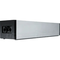 Opbouwunit in zwart/alu van Furniture Link