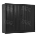 Roldeurkast Cab105-120 Zwart Ral 9005 Roldeurkasten