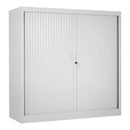 Roldeurkast Cab120-120 Lichtgrijs 120 X 45 Cm Ral 7035 Roldeurkasten