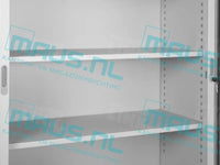 Roldeurkast Cab105-120 Lichtgrijs 105 X 120 45 Cm Roldeurkasten