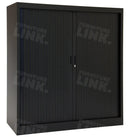 Roldeurkast Cab135-120 Zwart 135 X 120 45 Cm Ral 9005 Roldeurkasten