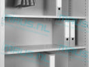 Roldeurkast Cab105-120 Lichtgrijs 105 X 120 45 Cm Roldeurkasten