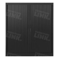 Roldeurkast Cab135-120 Zwart 135 X 120 45 Cm Roldeurkasten