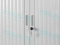 Roldeurkast Cab105-120 Lichtgrijs 105 X 120 45 Cm Roldeurkasten