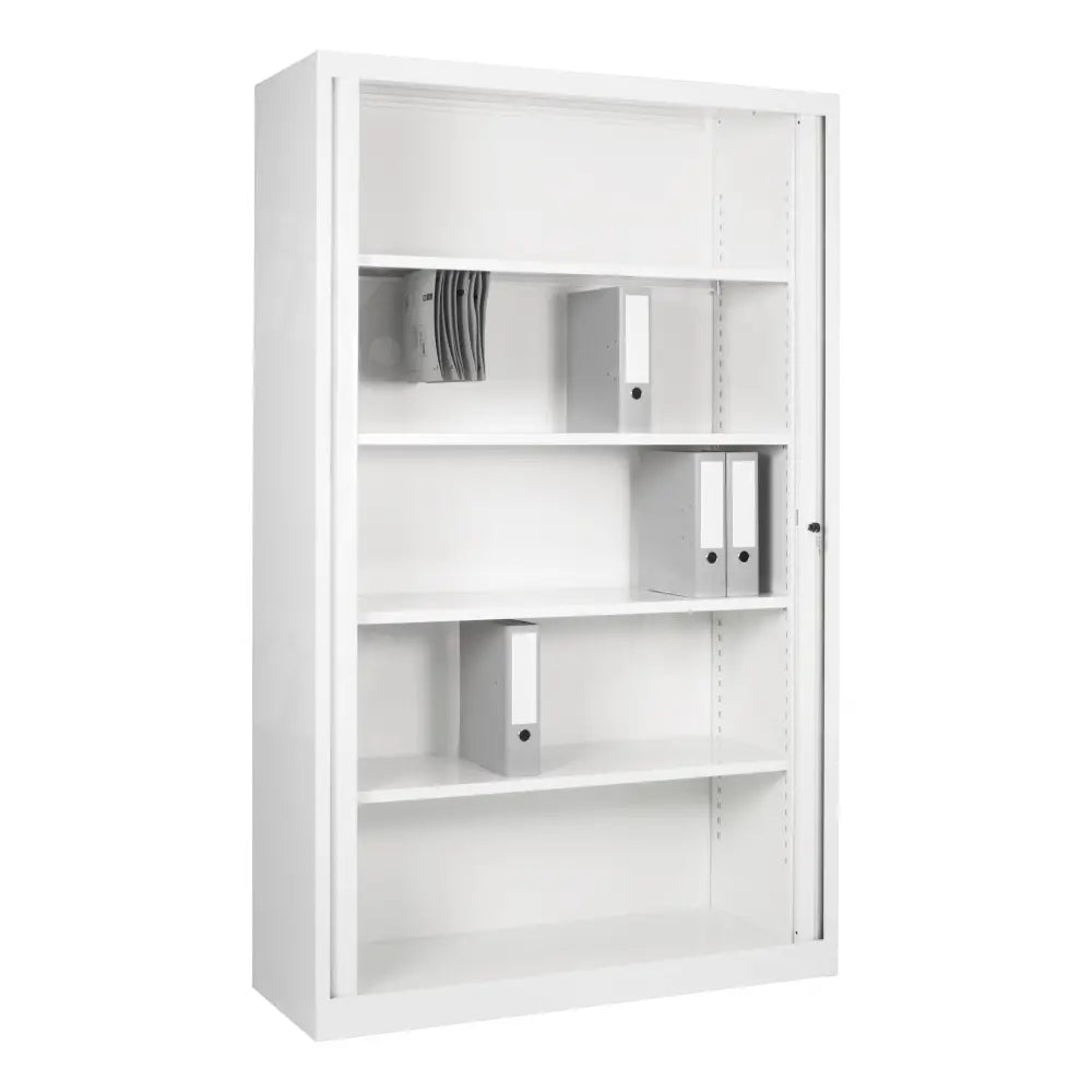 Roldeurkast Cab195-100 Wit 195 X 100 45 Cm Roldeurkasten