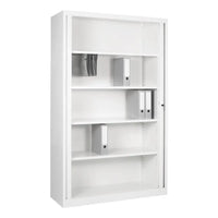 Roldeurkast Cab195-100 Wit 195 X 100 45 Cm Roldeurkasten