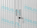 Roldeurkast Cab105-120 Lichtgrijs 105 X 120 45 Cm Roldeurkasten