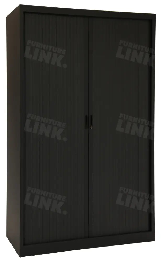 Roldeurkast CAB195-120 Zwart 195 x 120 x 45 cm