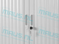Roldeurkast Cab105-120 Lichtgrijs 105 X 120 45 Cm Roldeurkasten