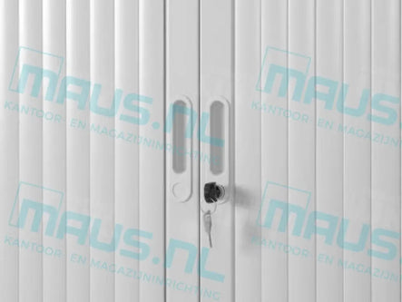 Roldeurkast CAB195-80 Lichtgrijs 195 x 80 x 45 cm