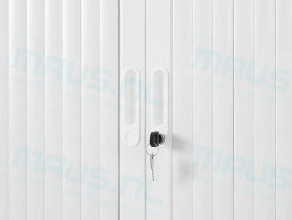 Roldeurkast CAB195-80 Wit 195 x 80 x 45 cm