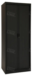 Roldeurkast Cab195-80 Zwart 195 X 80 45 Cm Ral 9005 Roldeurkasten