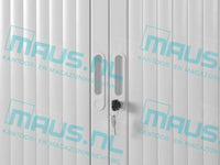 Roldeurkast Cab105-120 Lichtgrijs 105 X 120 45 Cm Roldeurkasten