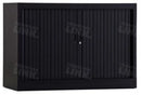 Roldeurkast Cab73-100 Zwart 73 X 100 45 Cm Ral 9005 Roldeurkasten