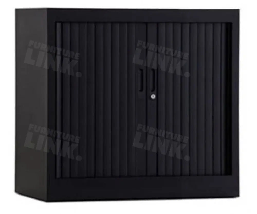 Roldeurkast CAB73-80 Zwart 73 x 80 x 45 cm