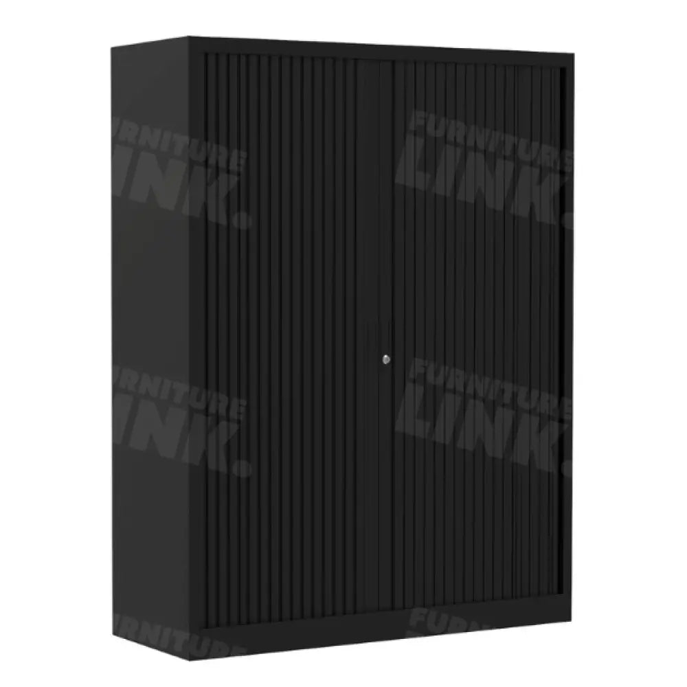 Roldeurkast FLR 160 cm zwart