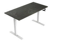Slingerbureau Dsq Euro 160X80Cm Wit Ral 9016 / Logan Eiken Bureaus