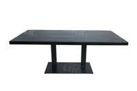 Tafel Tabl W Rechthoek 300X100 Cm Zwart / Bureaus