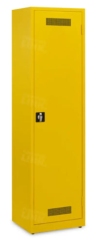 Veiligheidskast Cab195-53 Dichte Legborden Geel Ral 1003 Draaideurkasten