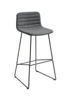Vergaderkruk Nova (hoog model) 2 kleuren - Antraciet