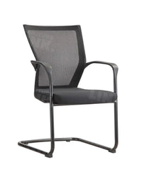 Zwarte mesh vergaderstoel van Furniture Link