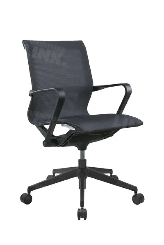 Vergaderstoel MCP-10VZ, zwart