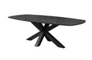 Modern vergadertafel Zwart/Zwart