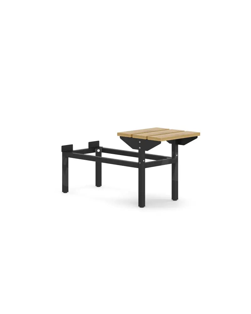 Zitbank LOQ Zwart, 35 cm